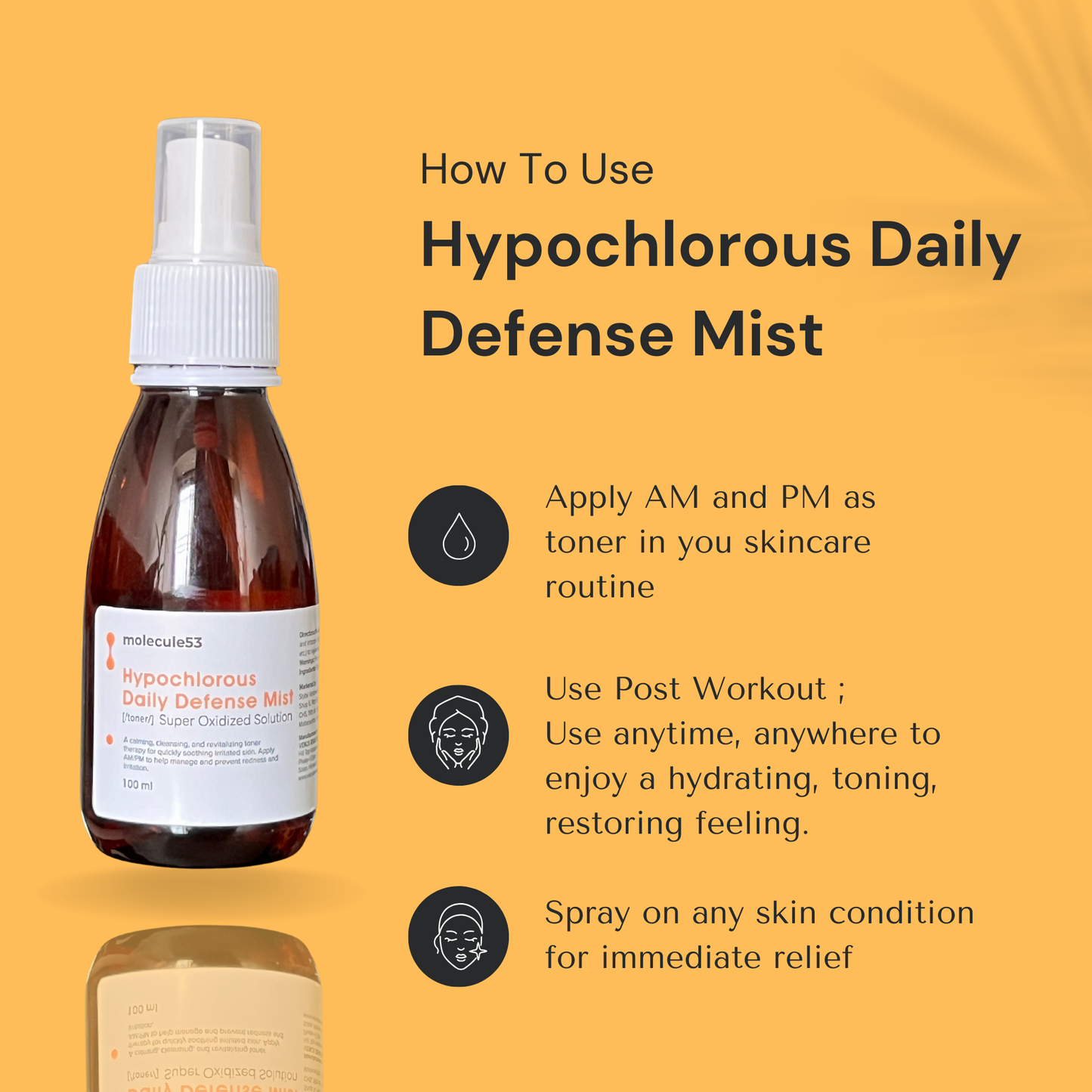 Hypochlorous Daily Defense Toner/Mist - SOS Spray