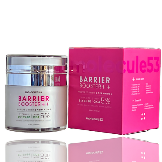 Barrier Booster++ Treatment/ Cream/ Moisturiser- 5 CERAMIDES, CICA, VIT B12,B5, B3
