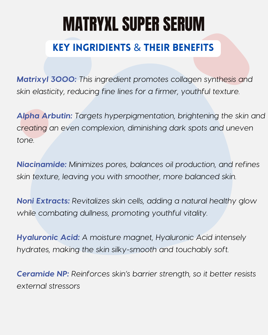 Matrixyl® Super Serum 12%: Multi-Peptide 6-in-1 serum