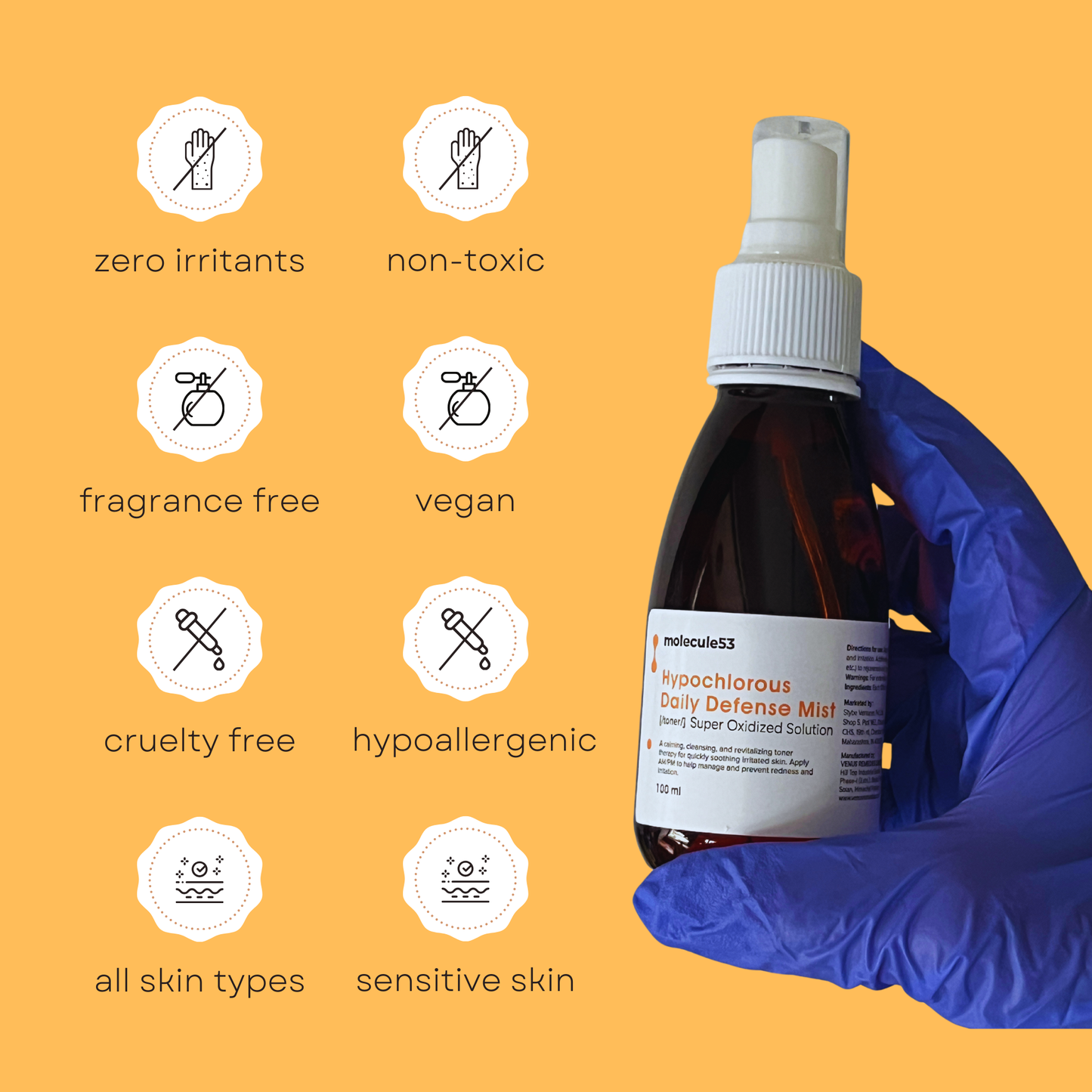 Hypochlorous Daily Defense Toner/Mist - SOS Spray