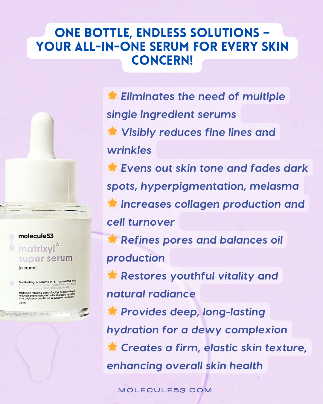 Matrixyl® Super Serum 12%: Multi-Peptide 6-in-1 serum