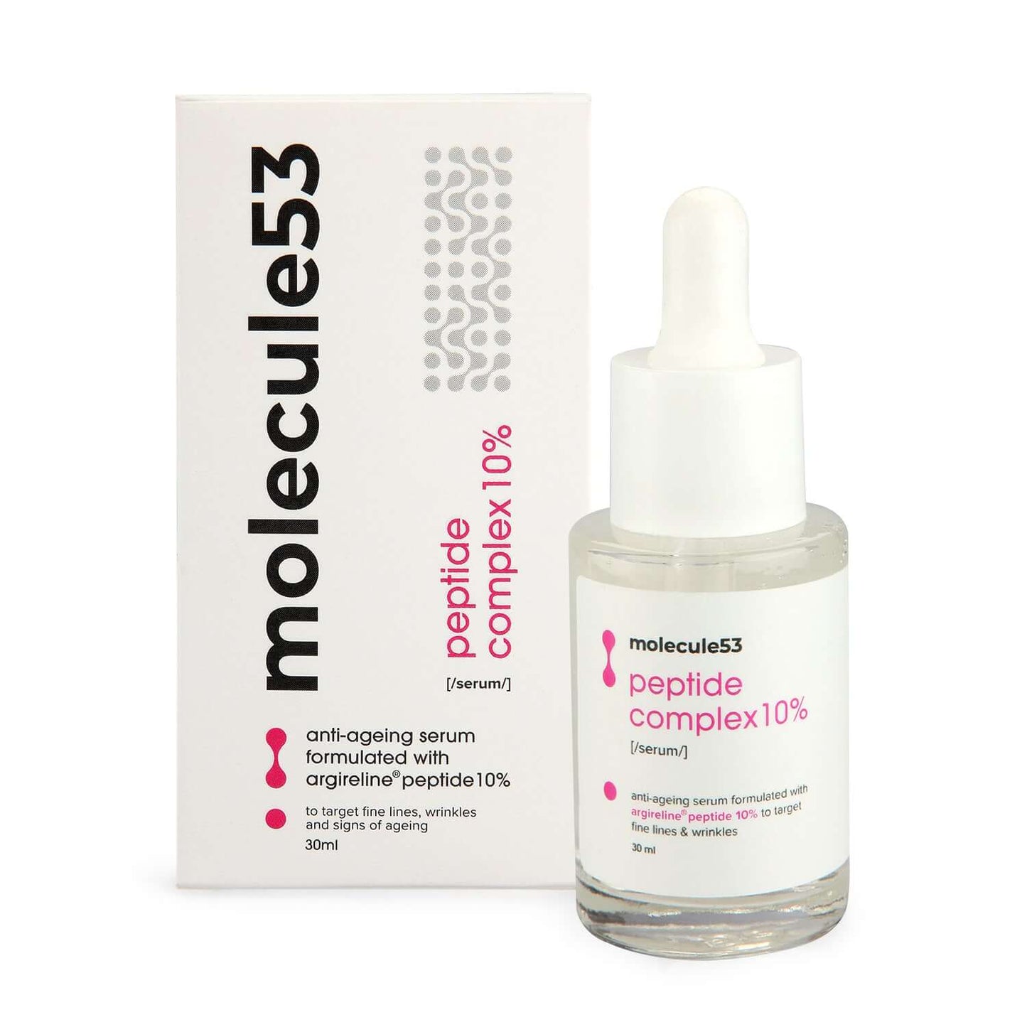 Peptide Complex 10%- Argireline® Peptide 10% -  Anti-Ageing Serum