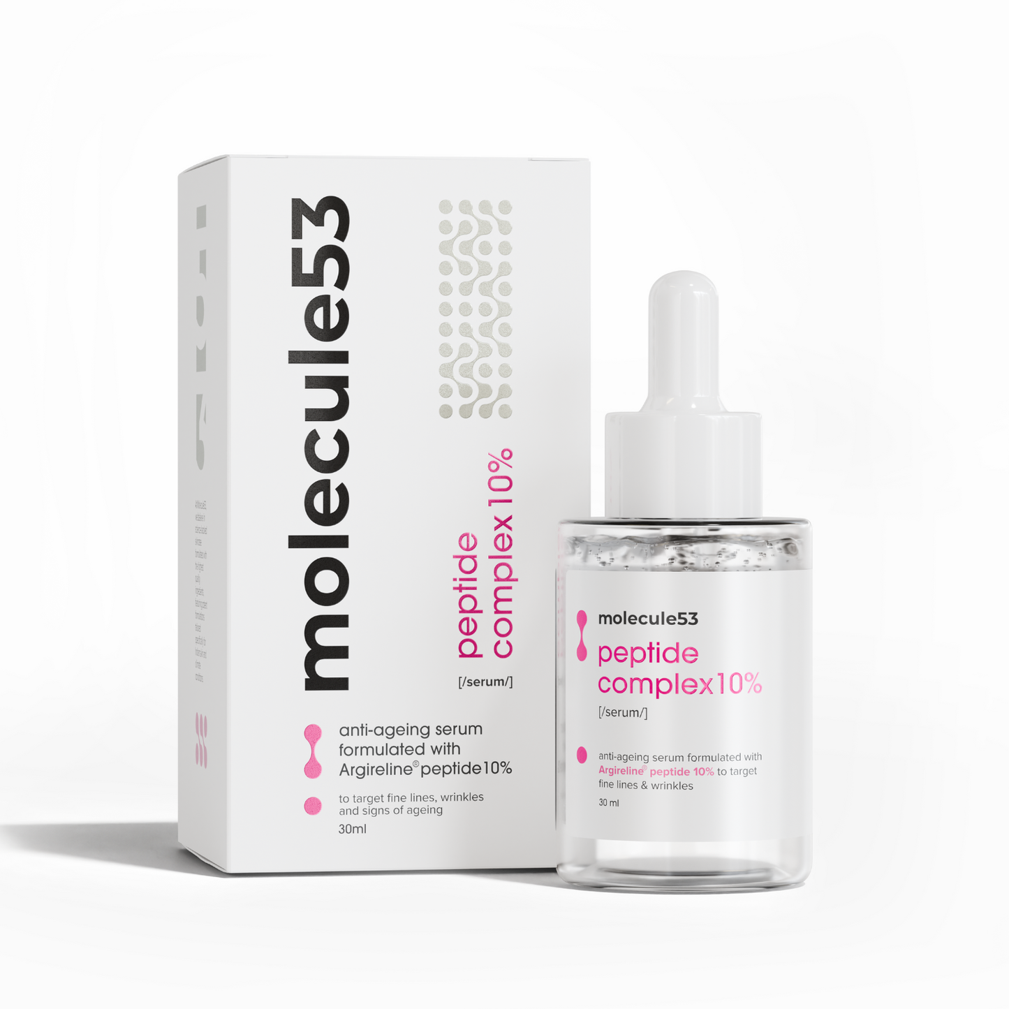 Peptide Complex 10%- Argireline® Peptide 10% -  Anti-Ageing Serum